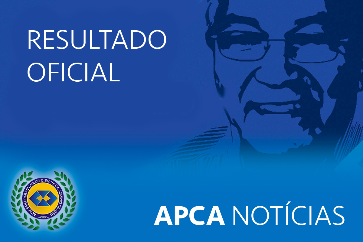 APCA – ACADEMIA PARAIBANA DE CIÊNCIA DA ADMINISTRAÇÃO COMENDA ACADÊMICO ...